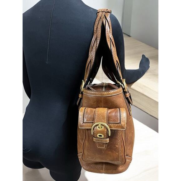 Y2K Coach 10049 Soho Braided Multi-Function Tote Bag - Picture 9 of 11